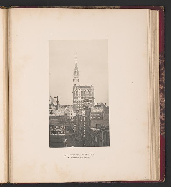 [New-York Tribune Building, Printing House Square, New York, New York]