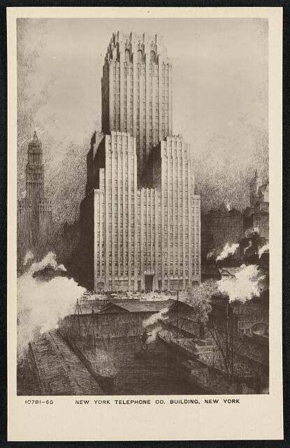 New York Telephone Co. Building, New York