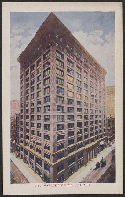 Marquette Bldg., Chicago