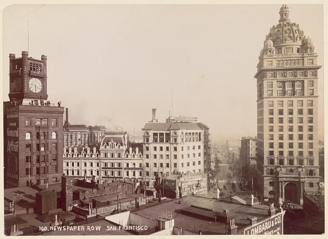 Newspaper Row, San Francisco