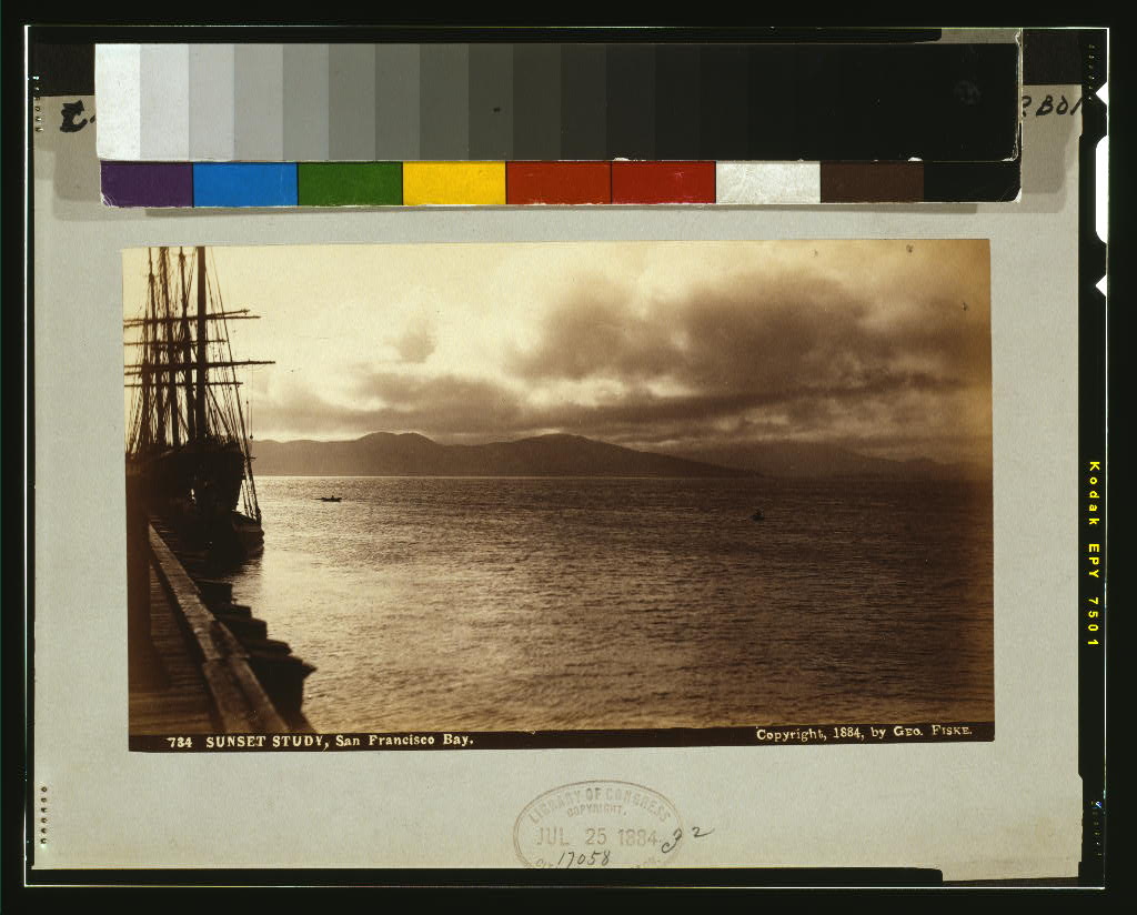 Sunset study, San Francisco Bay
