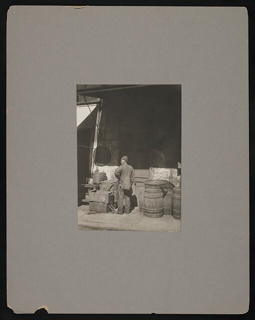The fish monger, San Francisco, California
