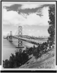 [San Francisco and San Francisco-Oakland Bay Bridge from Yerba Buena Island]