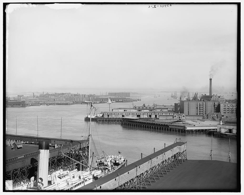 [Boston from Charlestown, Boston, Mass.]