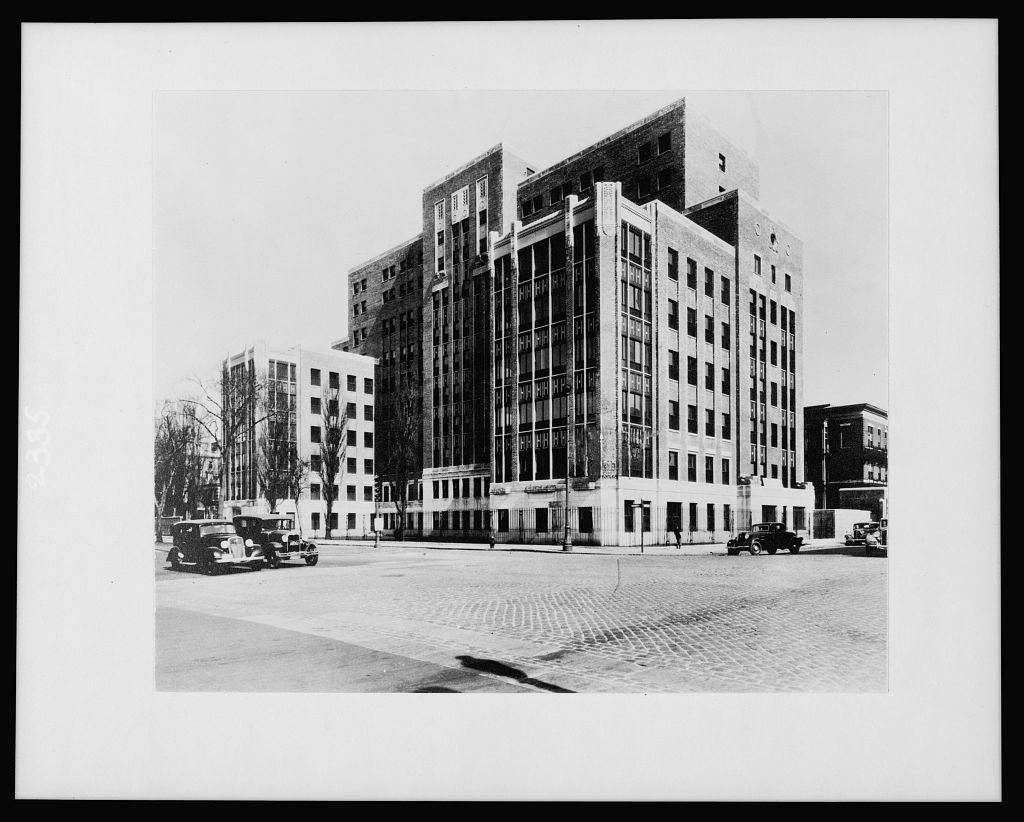 Surgical operating and ward building, Boston City Hospital, Boston, Massachusetts