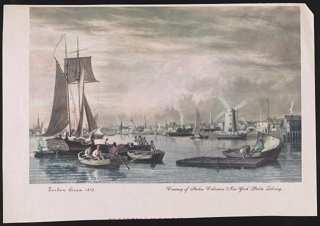 Boston circa 1832