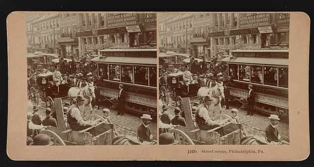 Street scene, Philadelphia, Pa.