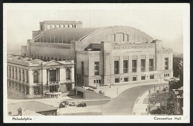 Philadelphia. Convention Hall