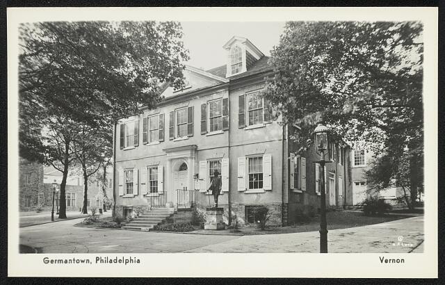 Germantown, Philadelphia. Vernon