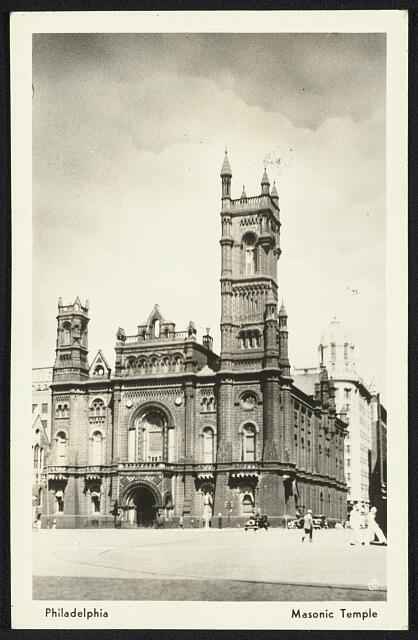 Philadelphia. Masonic Temple