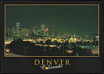 Denver at night