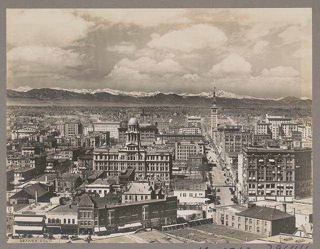 [Denver, Colorado, view of downtown]