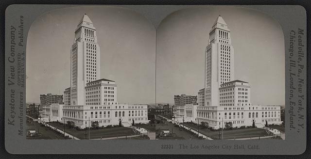 The Los Angeles City Hall, Calif.