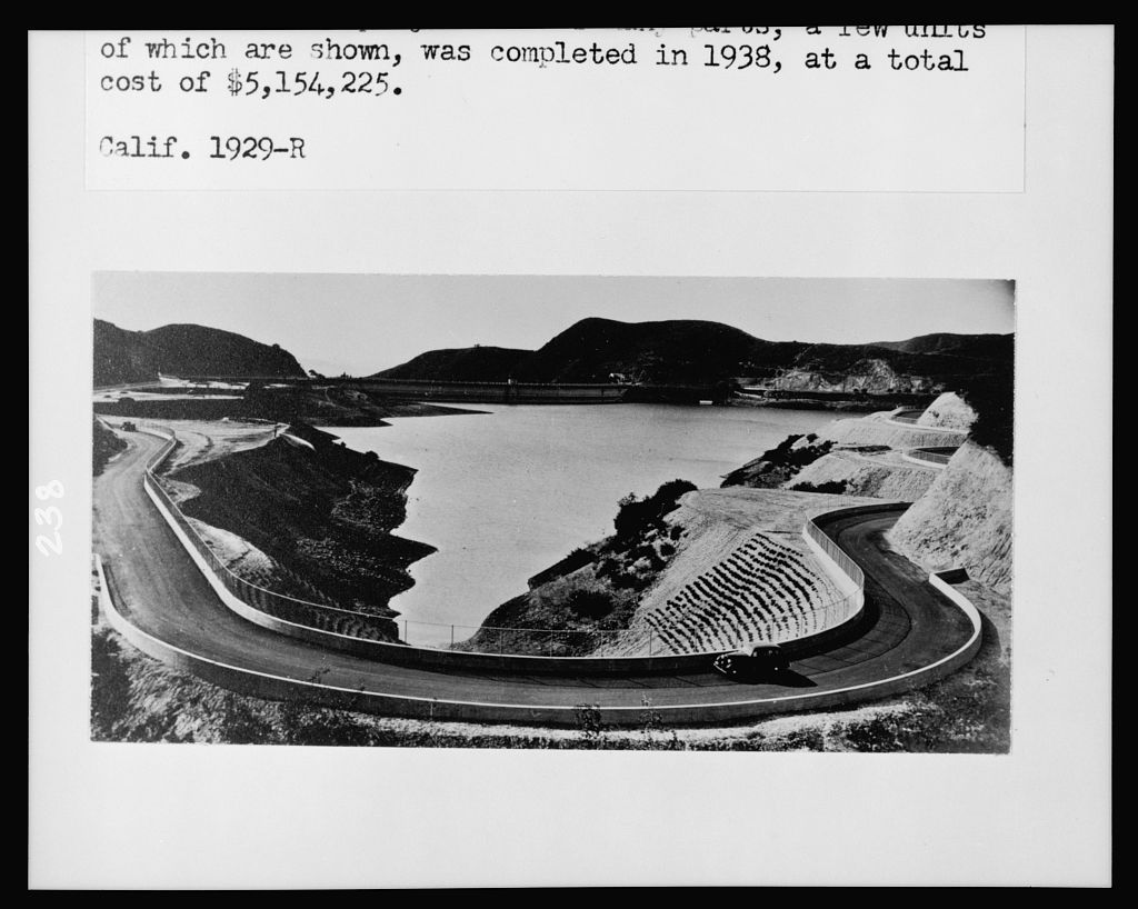 Reservoir [and] water system, Los Angeles, Ca.