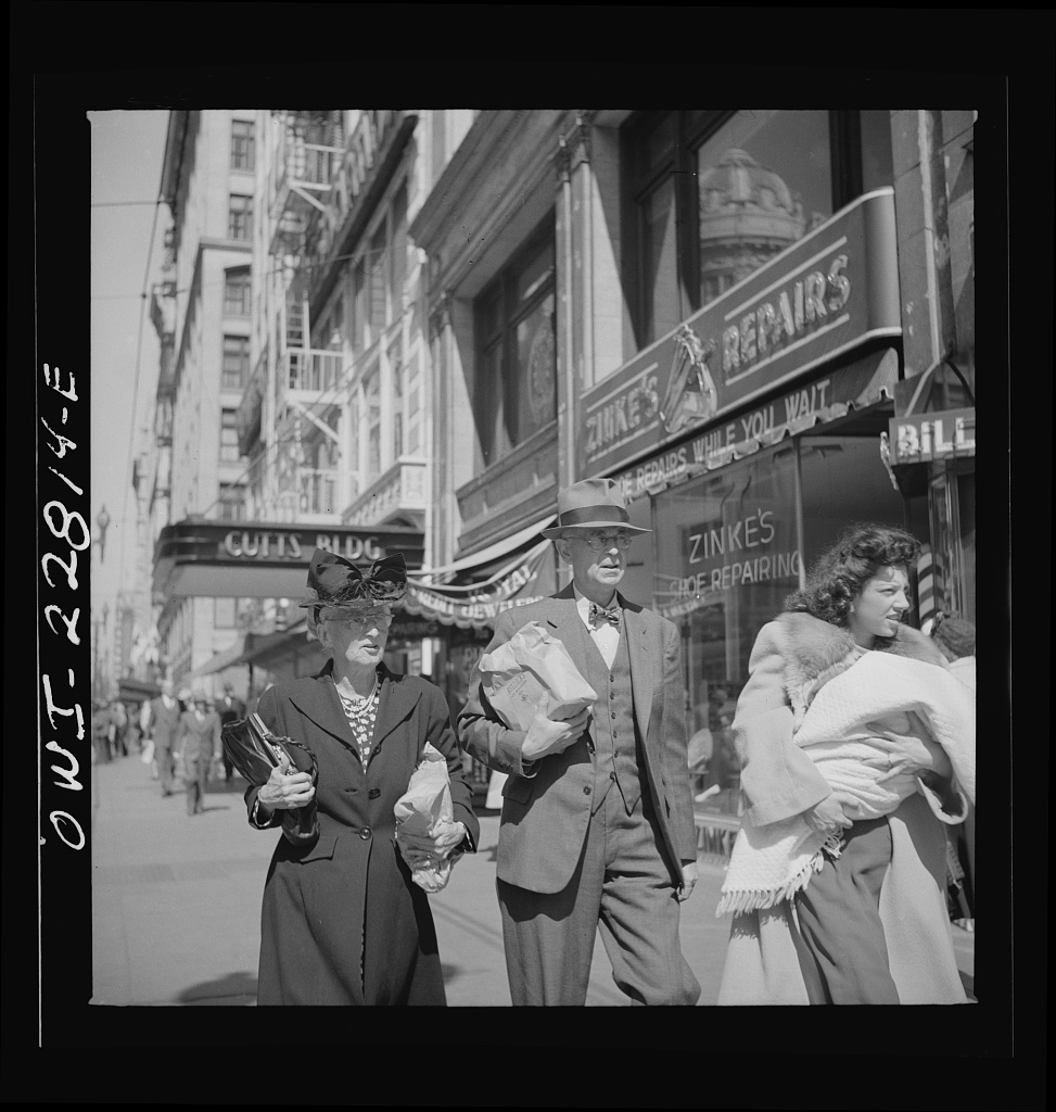 Los Angeles, California. Shoppers