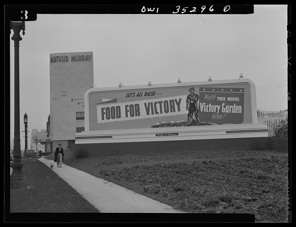 Los Angeles, California. Sign on Wilshire Boulevard