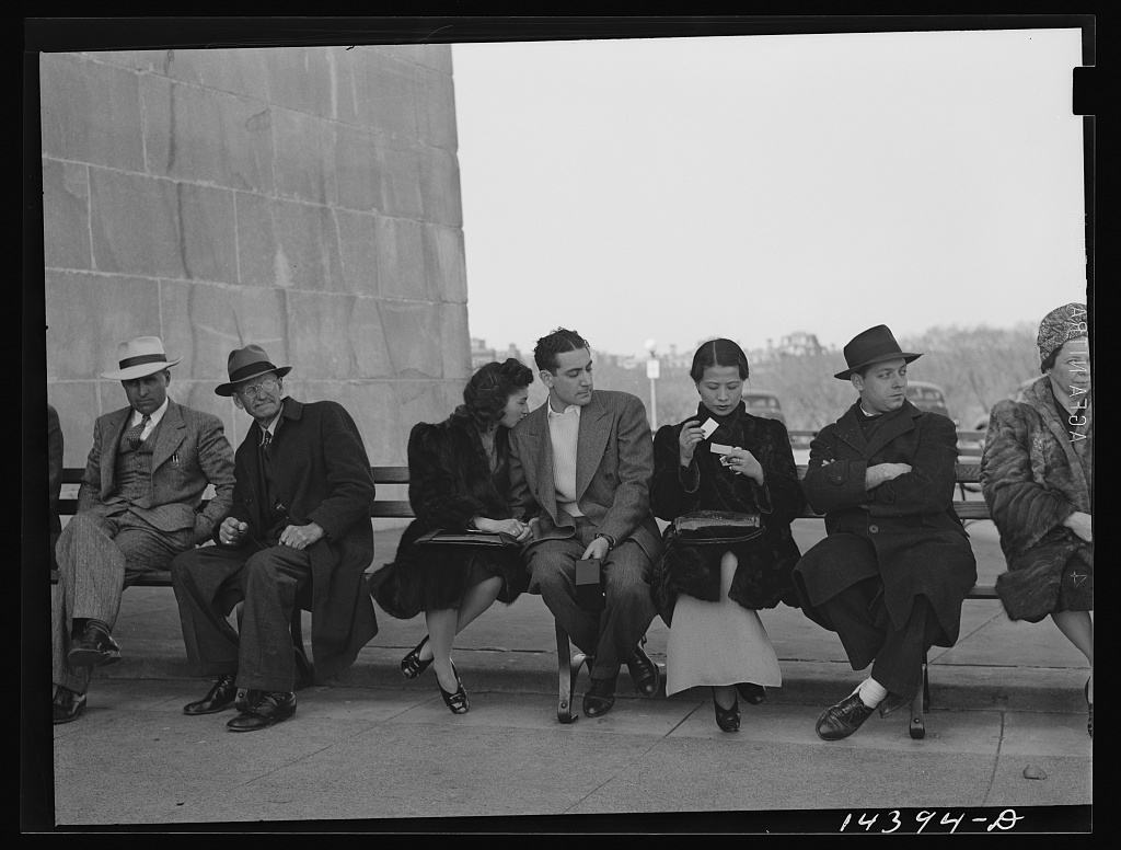 Visiting Washington Monument. Washington, D.C.