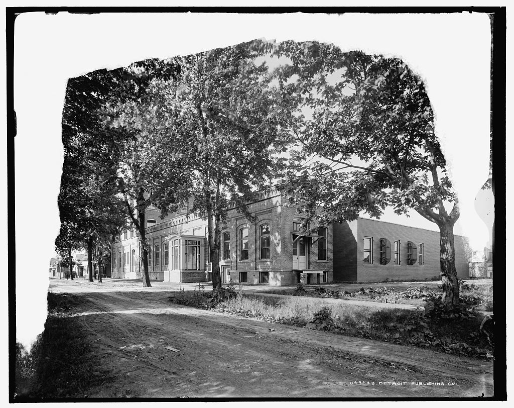 [Detroit Publishing Company, northeast view, Detroit, Mich.]