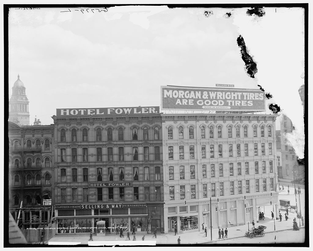 The Campus Martius from Detroit Opera House, Detroit, Mich
