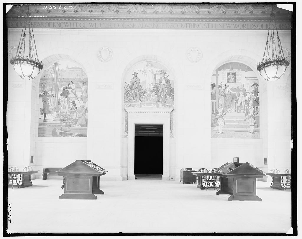 [Detroit Public Library murals, Detroit, Mich.]