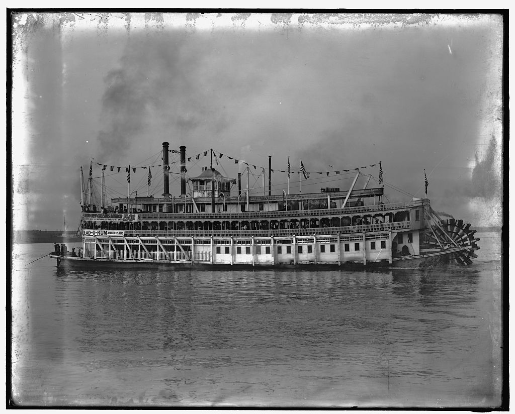 [Steamboat seeing New Orleans, New Orleans, La.]