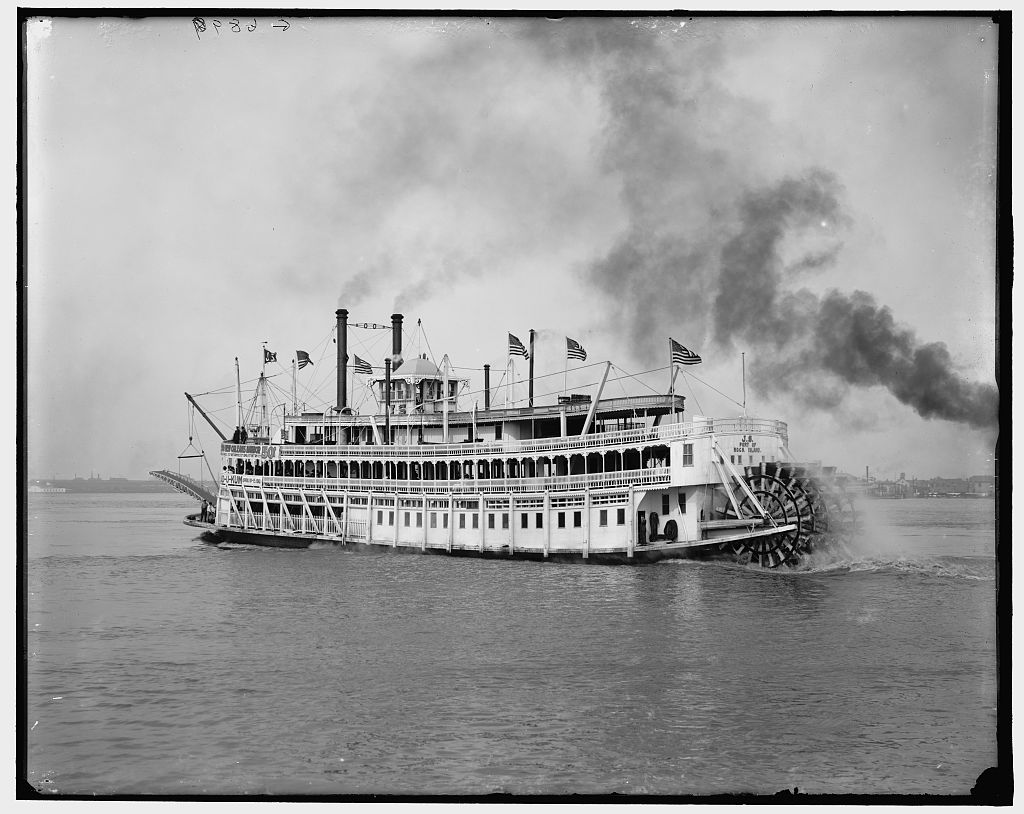 [Steamboat seeing New Orleans, New Orleans, La.]
