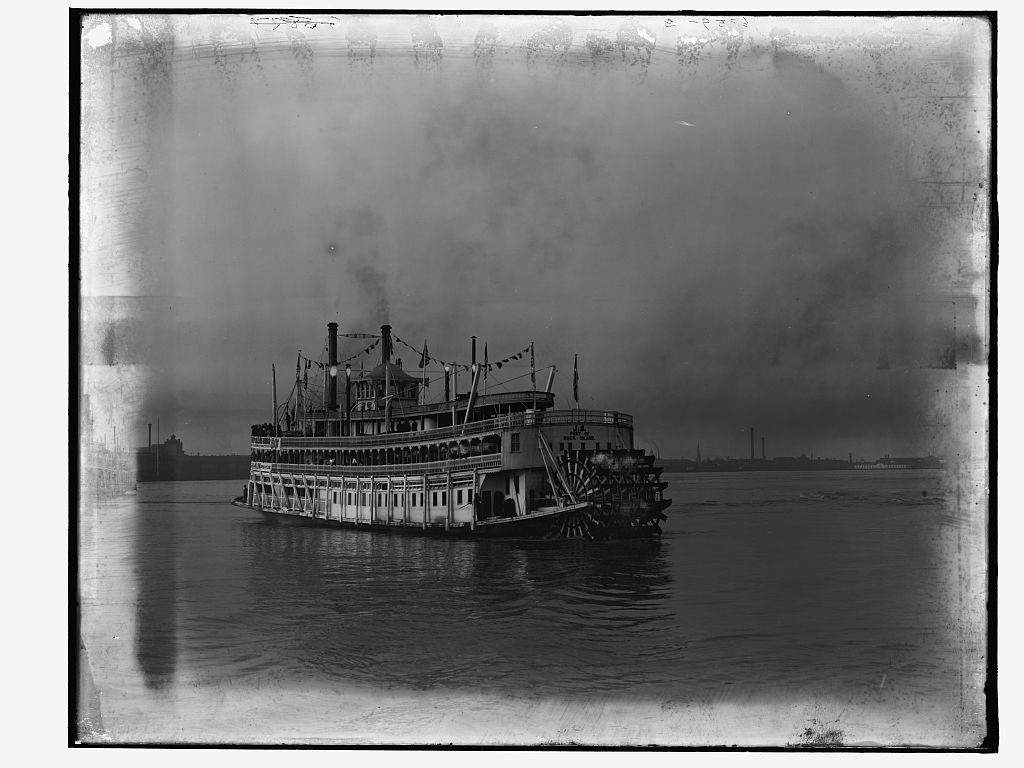 [Steamboat seeing New Orleans, New Orleans, La.]