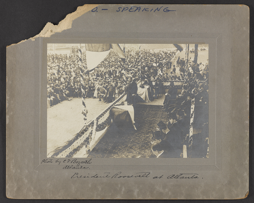 President Roosevelt at Atlanta