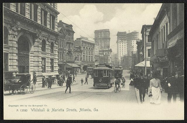 Whitehall & Marietta Streets, Atlanta, Ga.