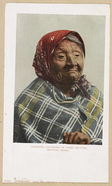 Angeline, daughter of Chief Seattle, Seattle, Washington