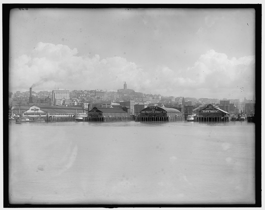 [Water front, Seattle, Wash.]