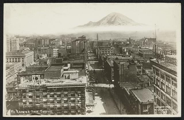 Mt. Rainier from Seattle