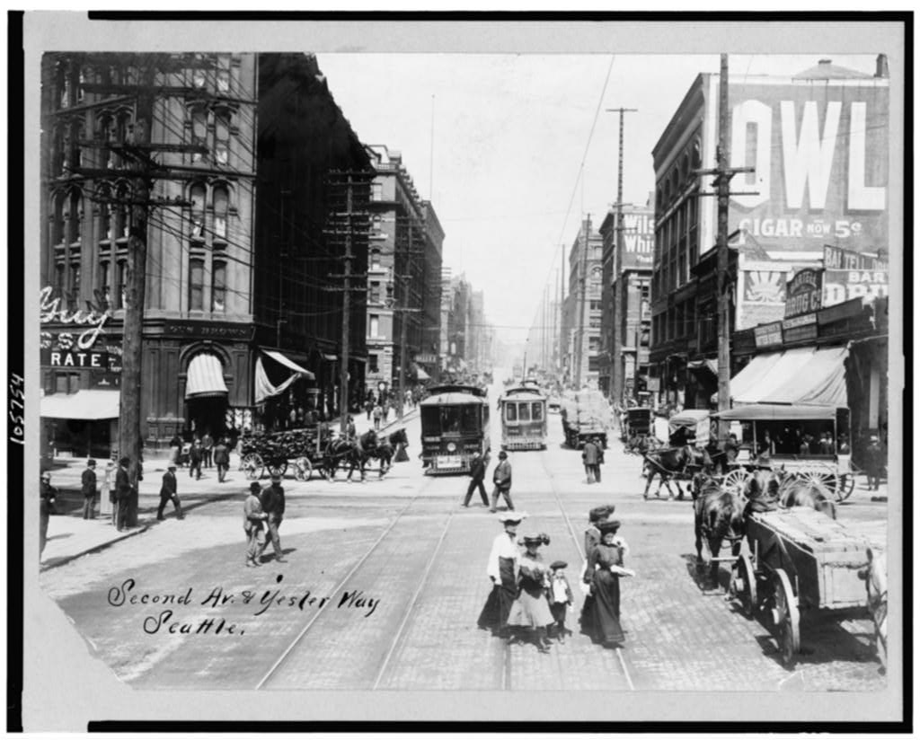 Second Av. & Yesler Way, Seattle