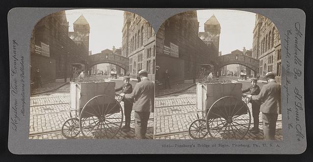 Pittsburgh's bridge of sighs, Pittsburgh, P.A., U.S.A.