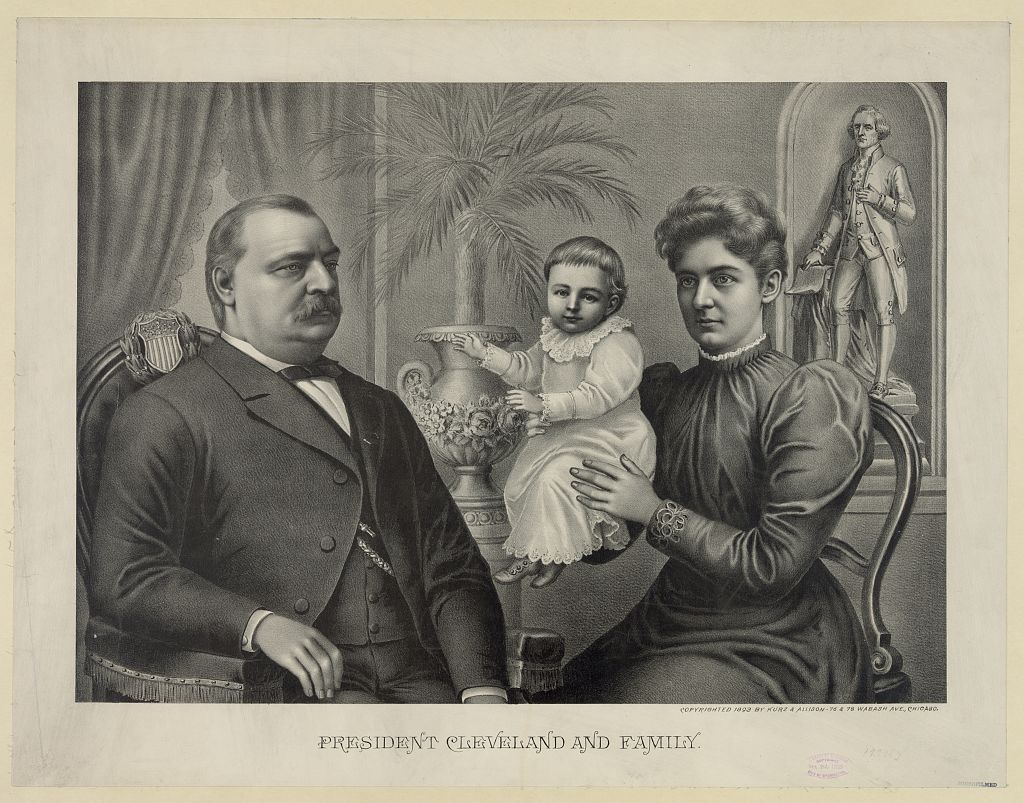 President Cleveland and family