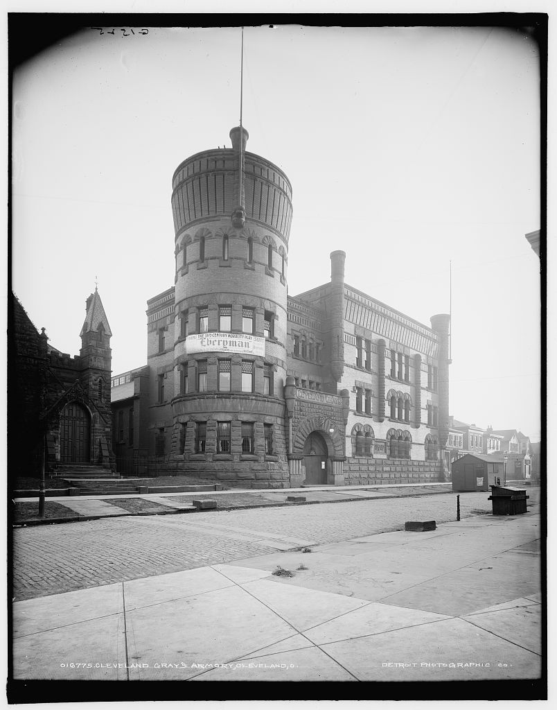 Cleveland Gray's Armory, Cleveland, O[hio]