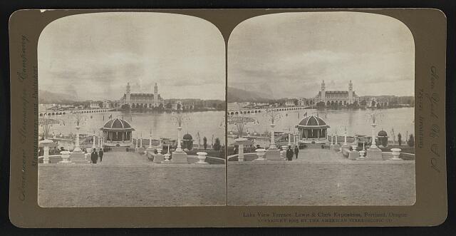 Lake View Terrace, Lewis & Clark Exposition, Portland, Oregon