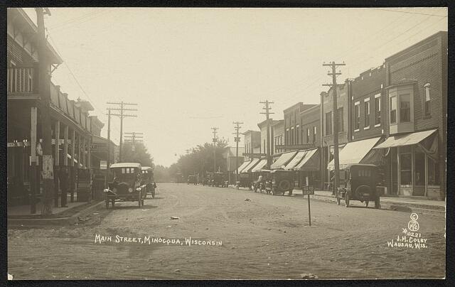 Main Street, Minocqua, Wisconsin