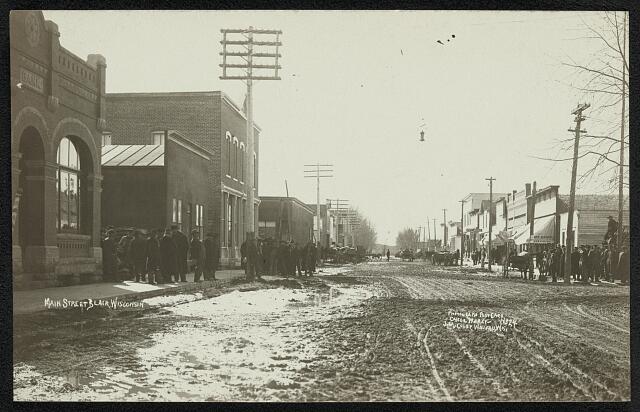 Main Street, Blair, Wisconsin