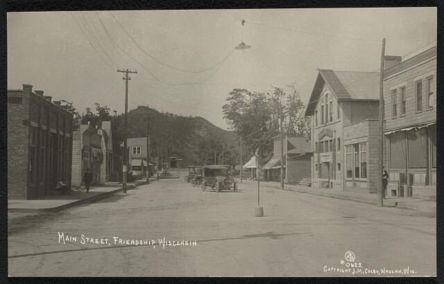 Main Street, Friendship, Wisconsin