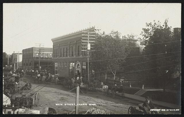 Main Street, Osakis, Minn.