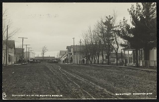 Main Street, Foreston, Minn.
