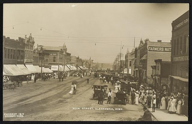 Main Street, Alexandria, Minn.