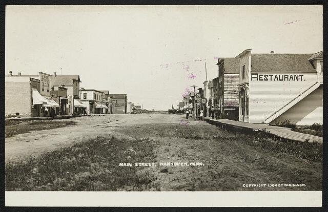 Main Street, Mahnomen, Minn.