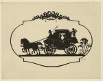 [Silhouette of a couple in a horse-drawn carriage]