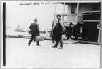 Immigrants going to Ellis Island barge