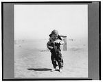 Son of farmer in dust bowl area. Cimarron County, Oklahoma