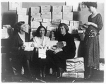 [Girls counting prohibition vote taken by National Liberal Alliance, Washington, D.C.]