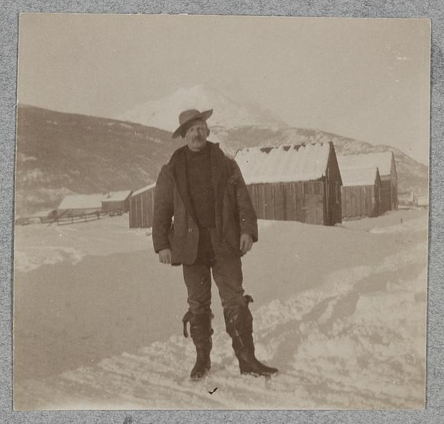 "Judge" "Judge" afterward stole Cleveland's stow[?] of whiskey on the Yukon and cleared $10,000.