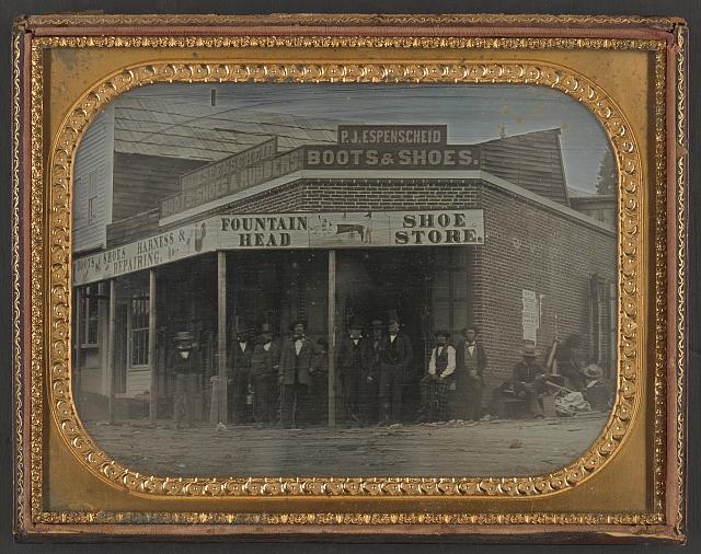 [P. J. Espenscheid store, Nevada City, California]